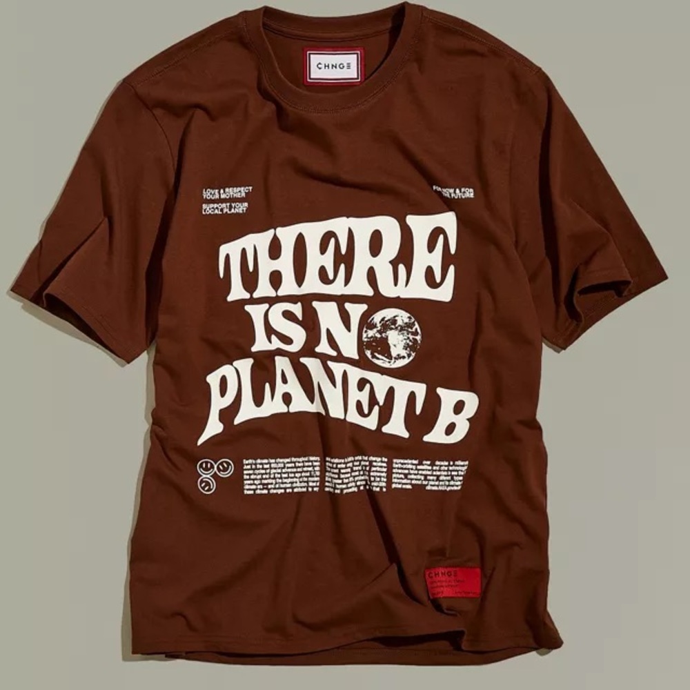 CHNGE UO exclusive There is No Planet B recycled Tee
